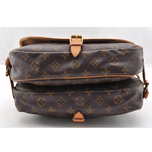 Authentic LV Louis Vuitton Saumur 30 Monogram Canvas Shoulder Crossbody Bag - Picture 12 of 15